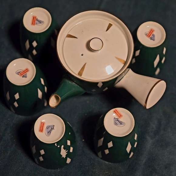 Vintage Jyoto China 7 Piece Tea Set